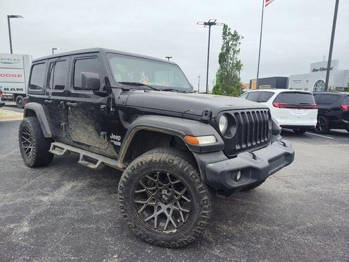 Black Clearcoat 2020 Jeep Wrangler Unlimited Sport