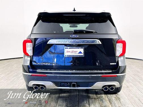 Black Metallic 2020 Ford Explorer Platinum