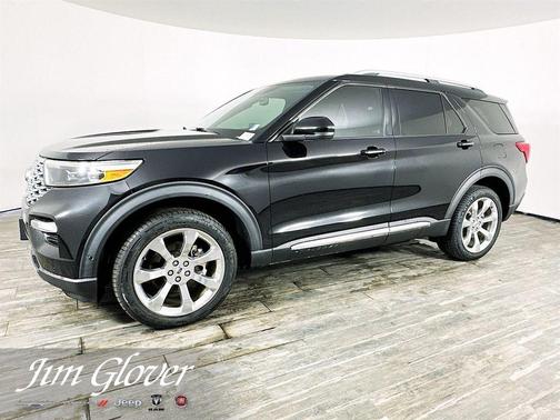 Black Metallic 2020 Ford Explorer Platinum