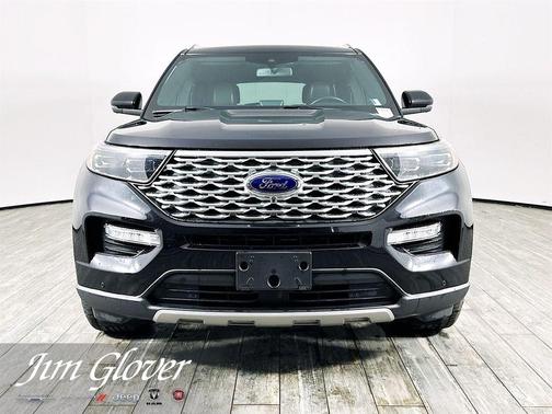 Black Metallic 2020 Ford Explorer Platinum