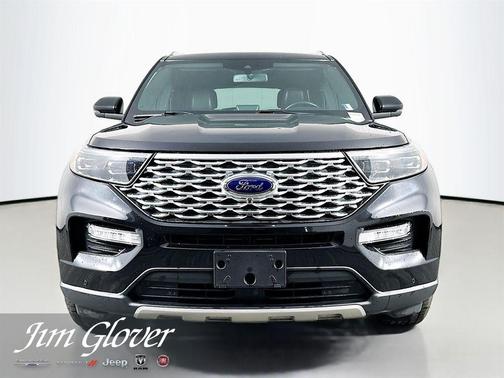 Black Metallic 2020 Ford Explorer Platinum