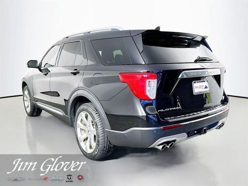 Black Metallic 2020 Ford Explorer Platinum