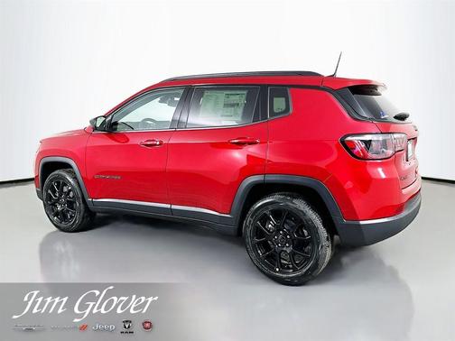 Red 2026 Jeep Compass Latitude