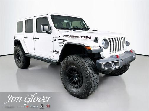 Bright White Clearcoat 2020 Jeep Wrangler Unlimited Rubicon