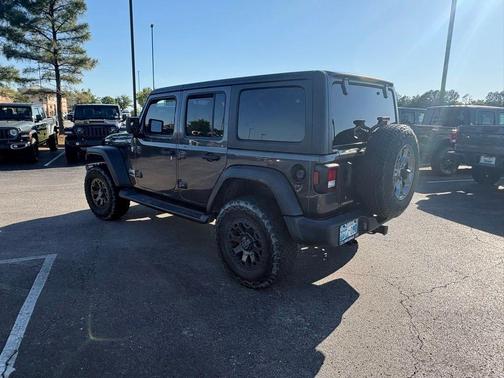Granite Crystal Clearcoat Metallic 2020 Jeep Wrangler Unlimited Sport