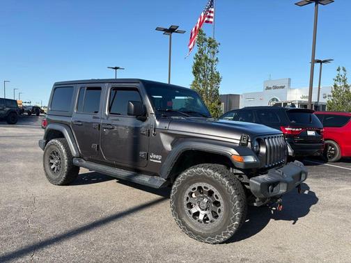 Granite Crystal Clearcoat Metallic 2020 Jeep Wrangler Unlimited Sport