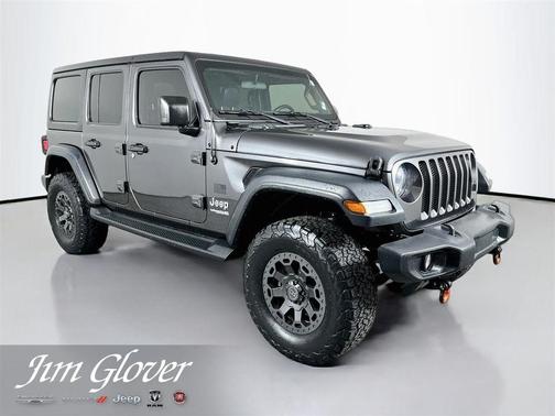 Granite Crystal Clearcoat Metallic 2020 Jeep Wrangler Unlimited Sport