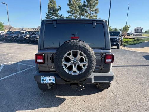 Granite Crystal Clearcoat Metallic 2020 Jeep Wrangler Unlimited Sport