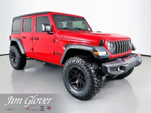 Firecracker Red Clearcoat 2025 Jeep Wrangler Sport