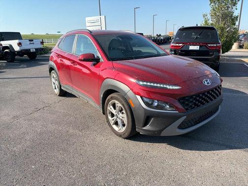 Red 2023 Hyundai KONA SEL