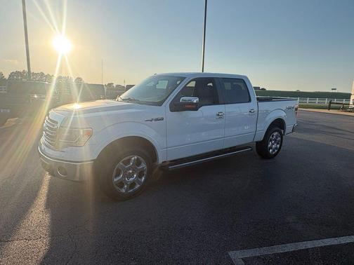 Oxford White 2013 Ford F-150 Lariat