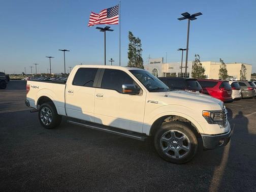 Oxford White 2013 Ford F-150 Lariat