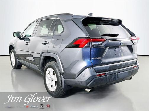 Magnetic Gray Metallic 2021 Toyota RAV4 Hybrid LE