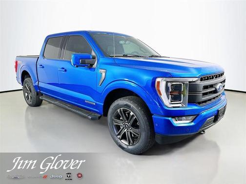 Blue Metallic 2021 Ford F-150 Lariat