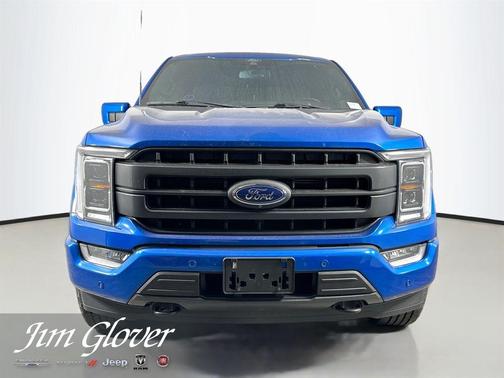 Blue Metallic 2021 Ford F-150 Lariat