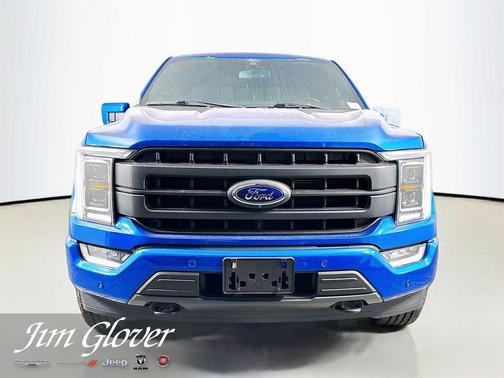 Blue Metallic 2021 Ford F-150 Lariat