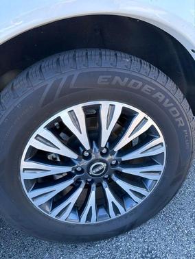 Aspen White 2023 Nissan Armada SL