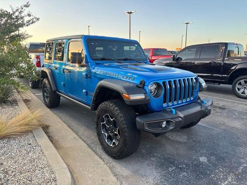 Hydro Blue Pearl 2022 Jeep Wrangler Unlimited 4xe Rubicon