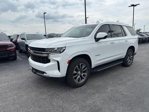 Summit White 2021 Chevrolet Tahoe LS