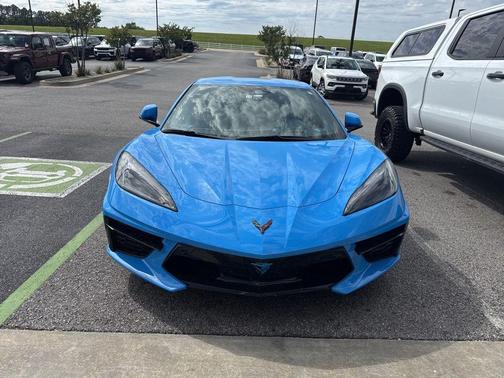 Rapid Blue 2024 Chevrolet Corvette Stingray w/3LT