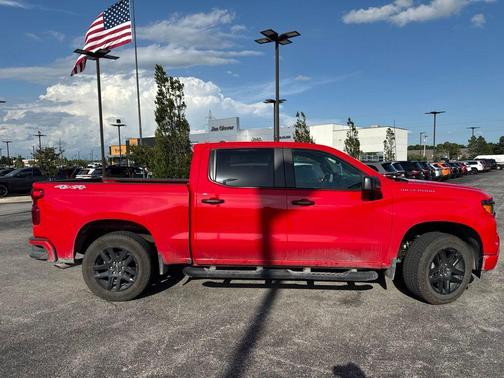 Red 2026 Chevrolet Silverado 1500 Custom