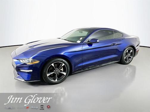Kona Blue Metallic 2019 Ford Mustang EcoBoost
