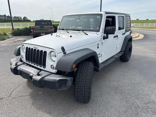 Bright White Clearcoat 2016 Jeep Wrangler Unlimited Sport