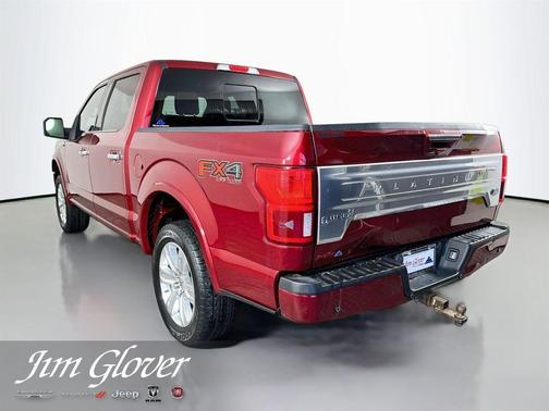 Ruby Red Metallic 2018 Ford F-150 Platinum