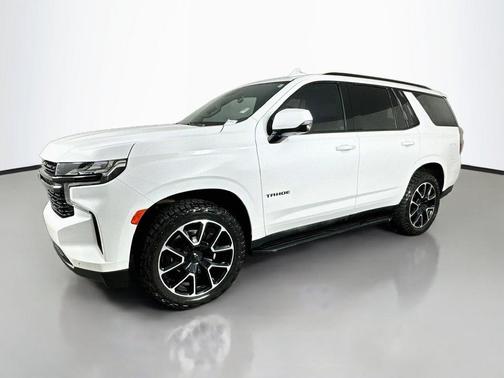 Summit White 2023 Chevrolet Tahoe RST