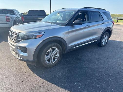 Silver Metallic 2022 Ford Explorer XLT