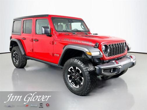 Firecracker Red Clearcoat 2025 Jeep Wrangler Rubicon