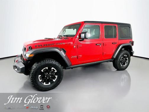 Firecracker Red Clearcoat 2025 Jeep Wrangler Rubicon