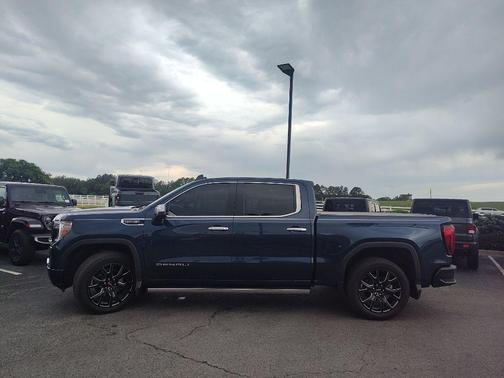 Pacific Blue Metallic 2021 GMC Sierra 1500 Denali