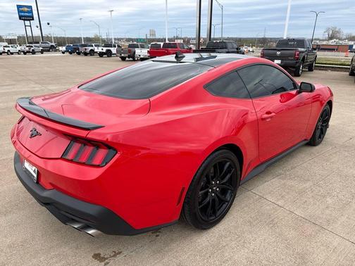 Race Red 2025 Ford Mustang EcoBoost