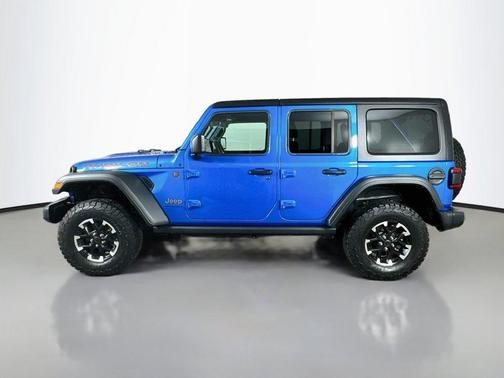 Hydro Blue Pearl 2025 Jeep Wrangler Rubicon