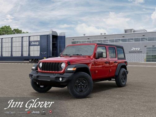 Firecracker Red Clearcoat 2026 Jeep Wrangler Sport