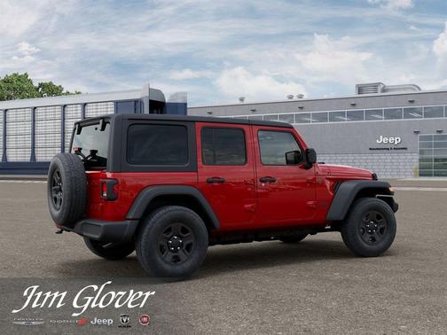 Firecracker Red Clearcoat 2026 Jeep Wrangler Sport