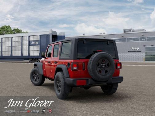 Firecracker Red Clearcoat 2026 Jeep Wrangler Sport