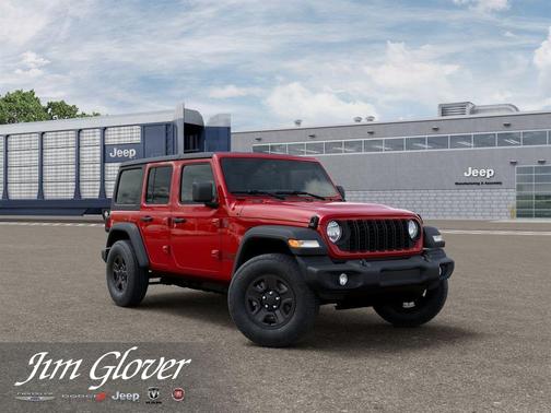 Firecracker Red Clearcoat 2026 Jeep Wrangler Sport