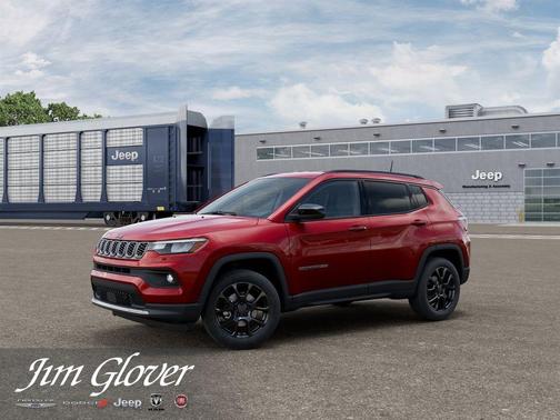 Red 2026 Jeep Compass Latitude