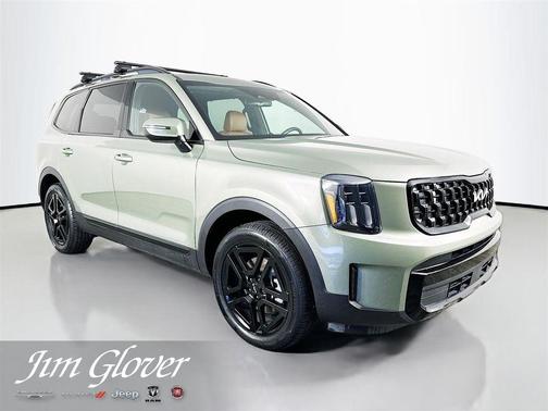 Jungle Green 2024 Kia Telluride EX X-Line