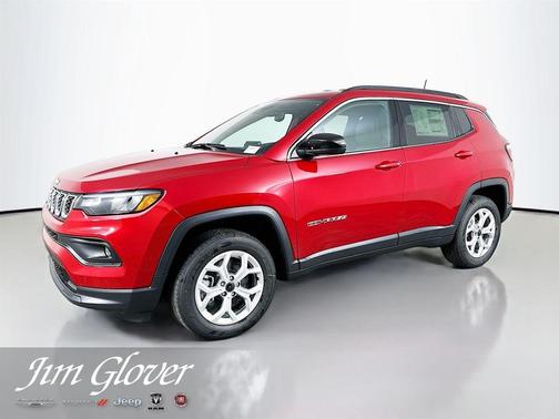 Red 2026 Jeep Compass Latitude