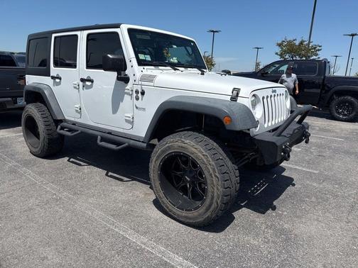 Bright White Clearcoat 2018 Jeep Wrangler JK Unlimited Sport