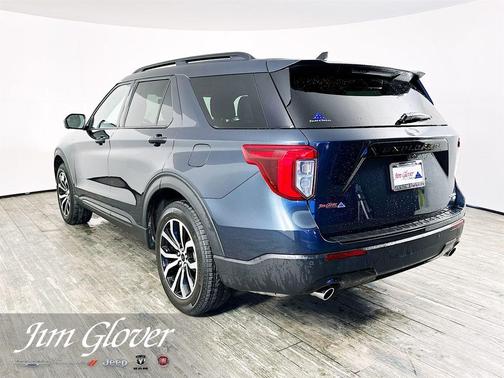 Blue Metallic 2023 Ford Explorer ST-Line