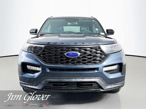 Blue Metallic 2023 Ford Explorer ST-Line