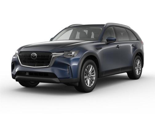 Deep Crystal Blue Mica 2025 Mazda CX-90 3.3 Turbo Preferred Package