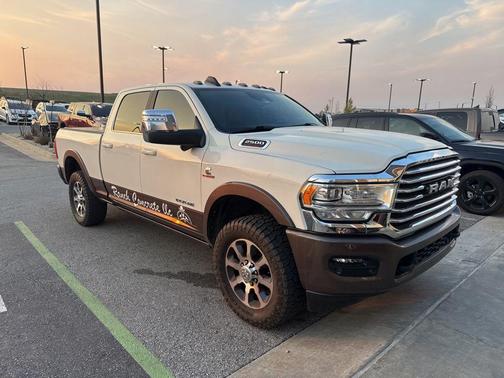 Pearl White 2023 RAM 2500 Longhorn