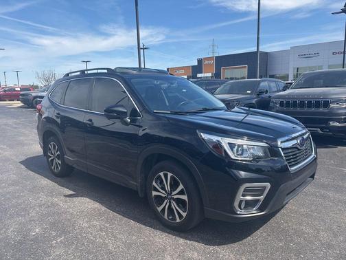 Crystal Black Silica 2020 Subaru Forester Limited