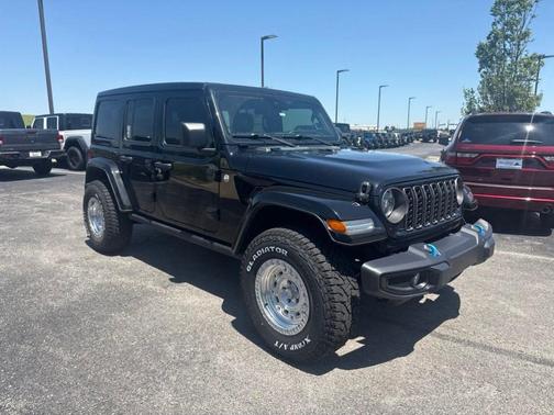 Black Clearcoat 2024 Jeep Wrangler 4xe Sport
