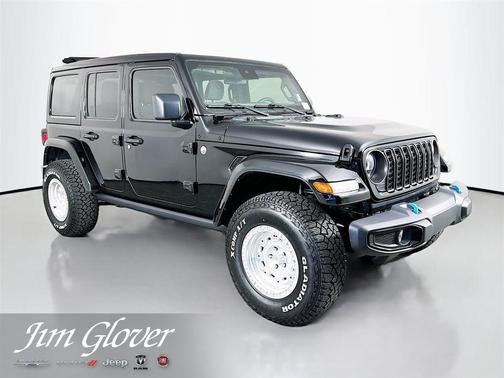 Black Clearcoat 2024 Jeep Wrangler 4xe Sport